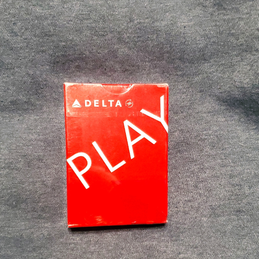 Delta Red Playing Cards